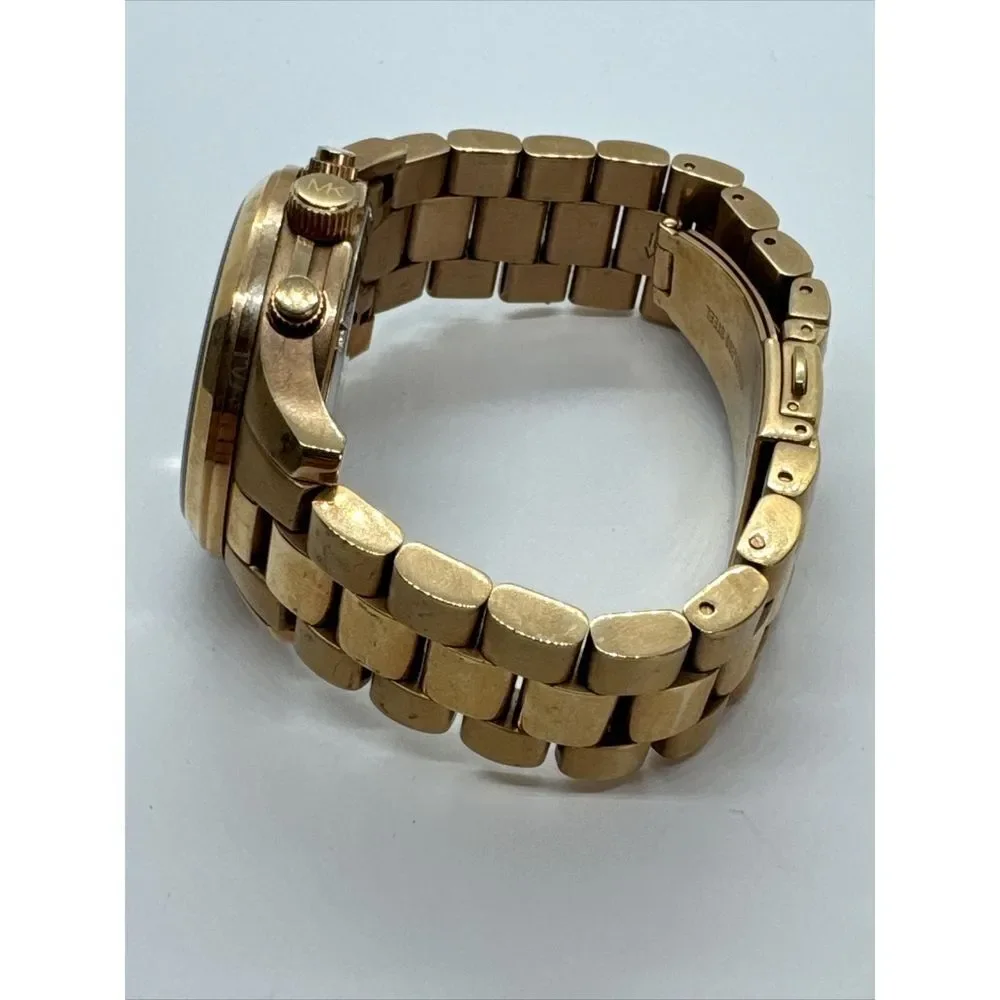 Michael Kors Runway MK5128 Women's Rose Gold-Tone Analog Dial Watch JNA717